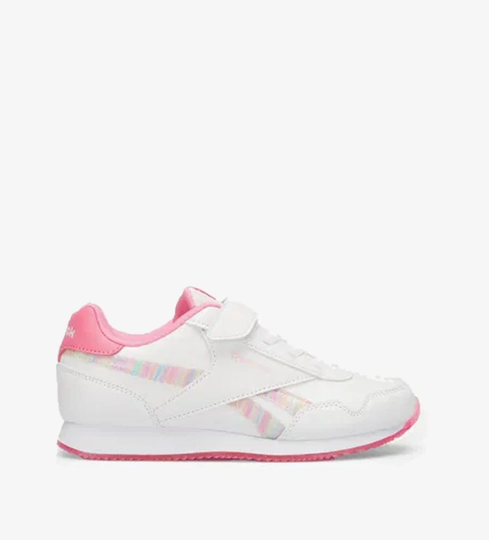 Reebok Royal Cl Jog 3.0 1V Çocuk Beyaz/Pembe Sneaker - Görsel 1