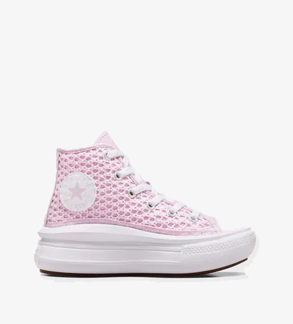 Converse Chuck Taylor All Star Move Çocuk Pembe Platform Sneaker - Görsel 1