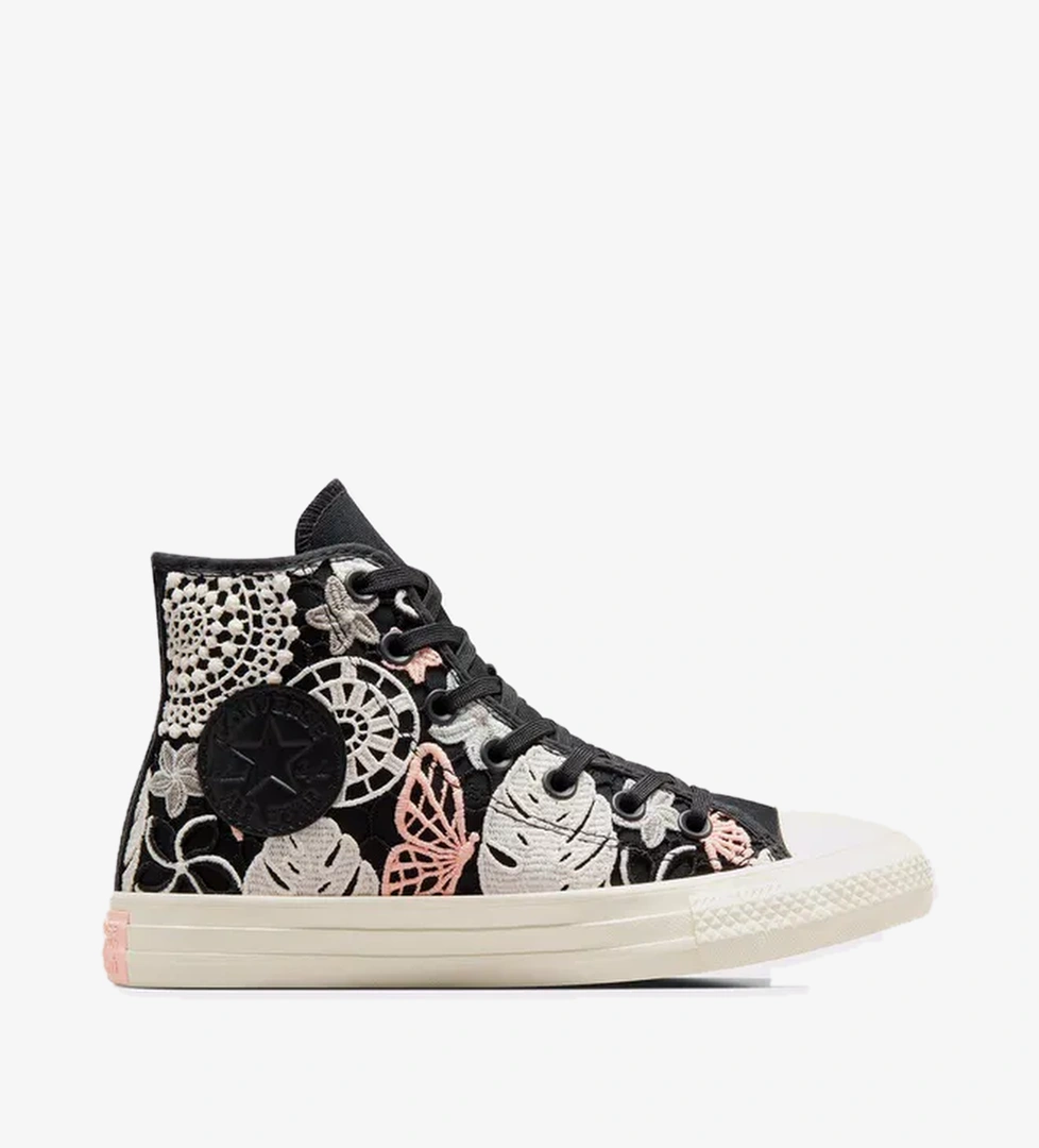 Converse Converse Chuck Taylor All Star Butterflies Unisex Siyah Sneaker | Occasion Siyah - 1. görsel