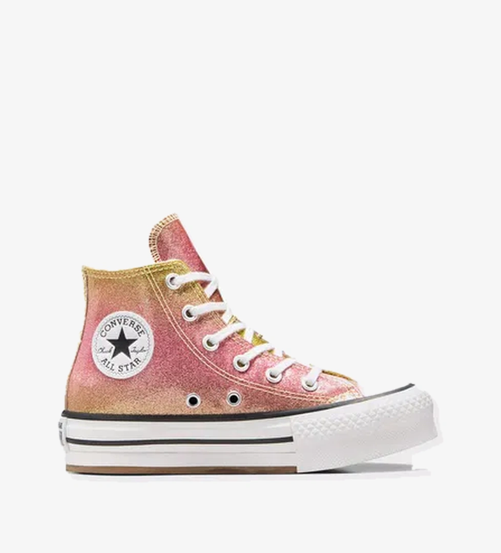 Converse Chuck Taylor All Star EVA Lift Platform Çocuk Sarı Platform Sneaker