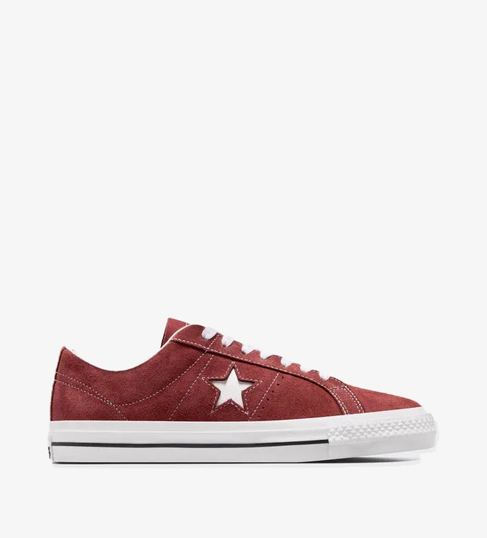 Converse Converse Cons One Star Pro Unisex Bordo Sneaker model görseli