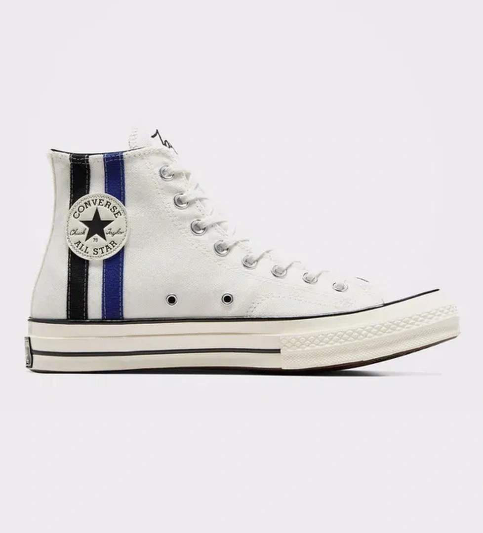 Converse Chuck 70 Archival Stripes Unisex Beyaz Sneaker - Görsel 1