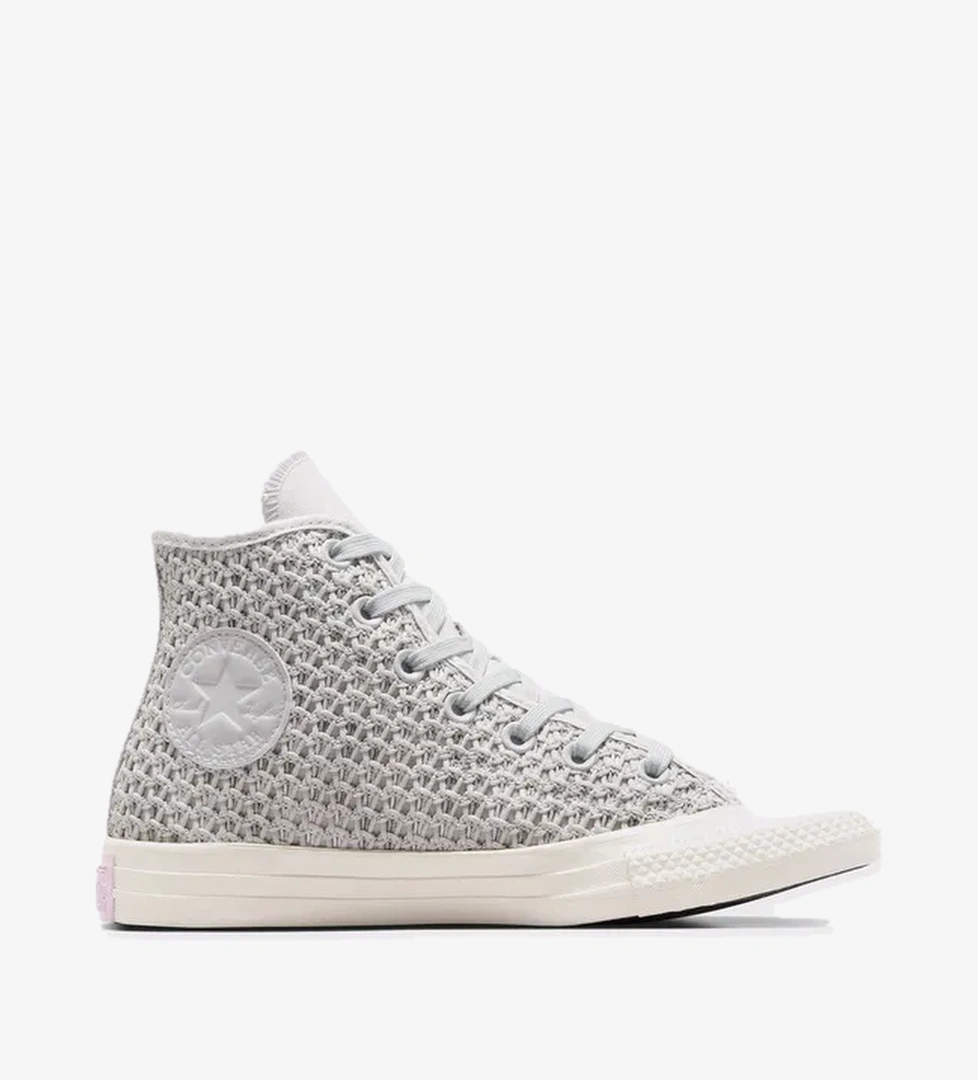 Converse Chuck Taylor All Star Kadın Gri İşlemeli Sneaker