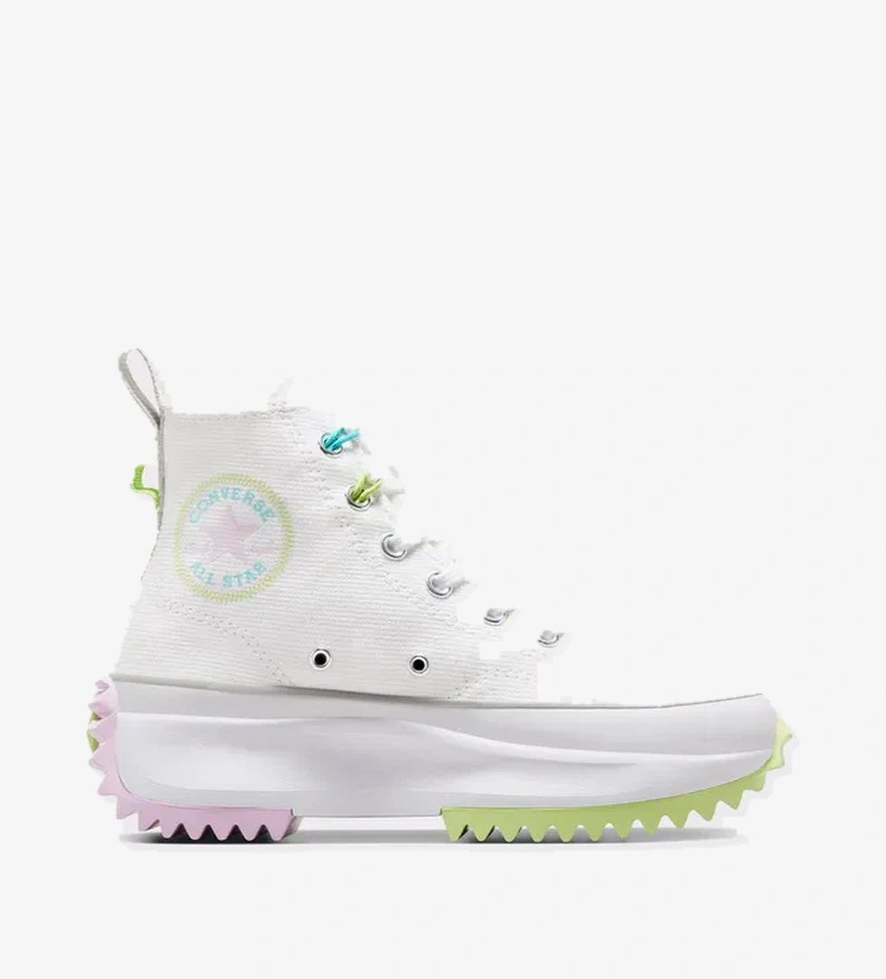 Converse Run Star Hike Unisex Beyaz Platform Sneaker