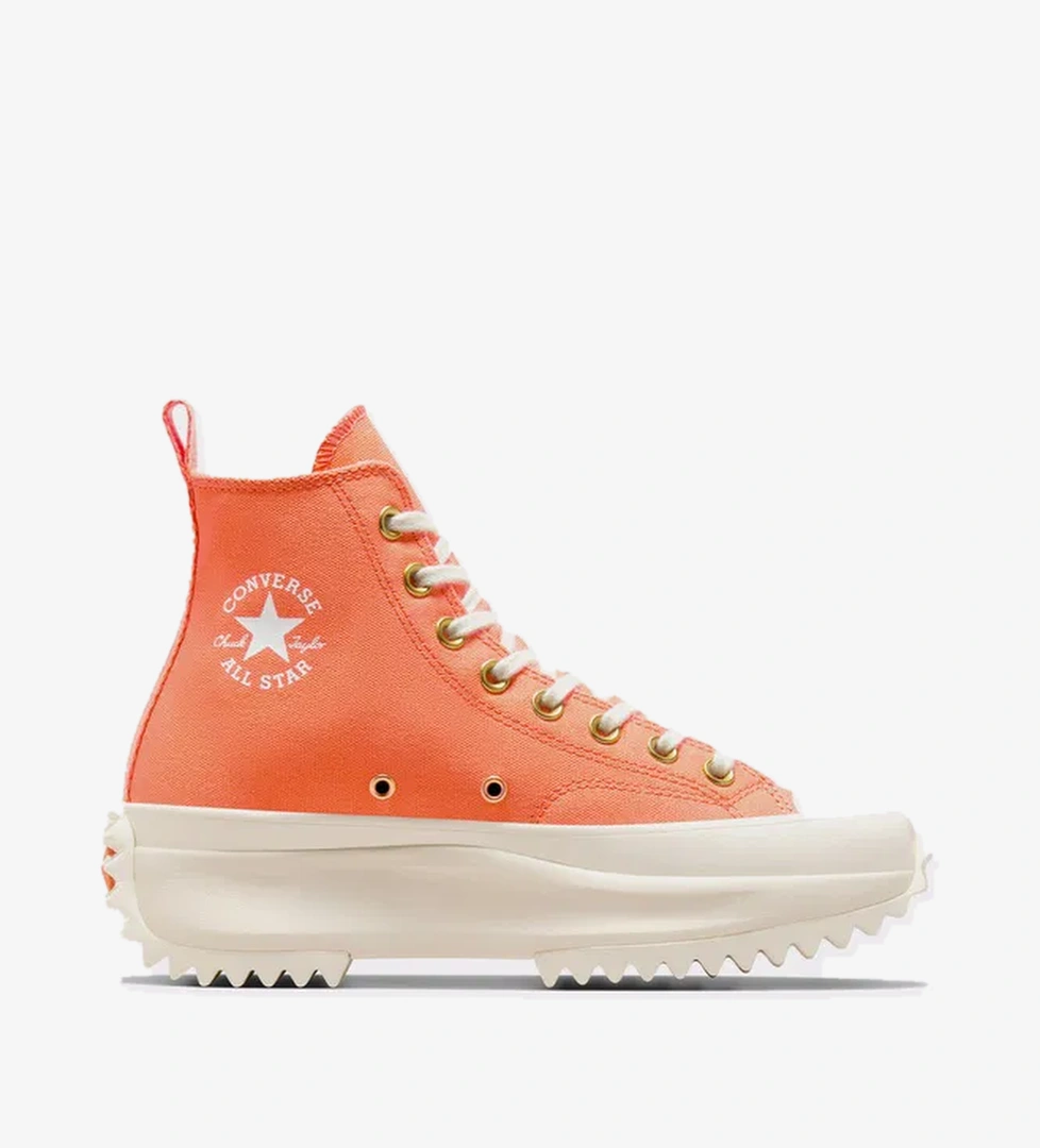 Converse Run Star Hike Unisex Turuncu Platform Sneaker