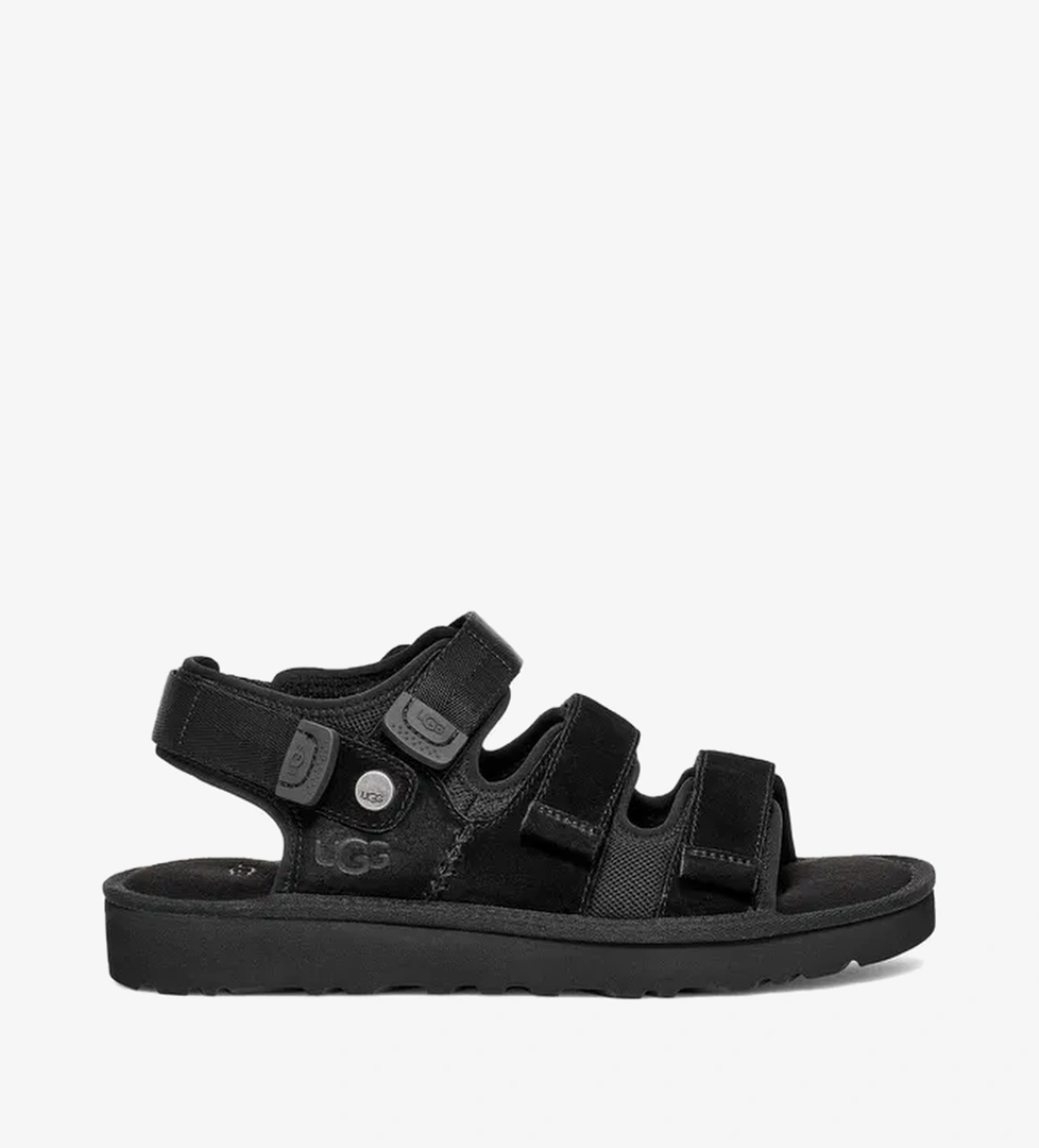 UGG Goldencoast Multistrap Erkek Siyah Sandalet - Görsel 1