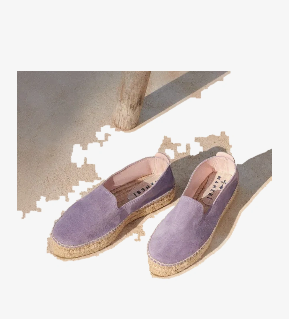 Manebi Manebi Kadın Mor Espadril model görseli