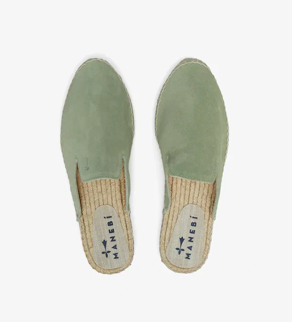 Manebi Kadın Yeşil Ayakkabı - Görsel 1