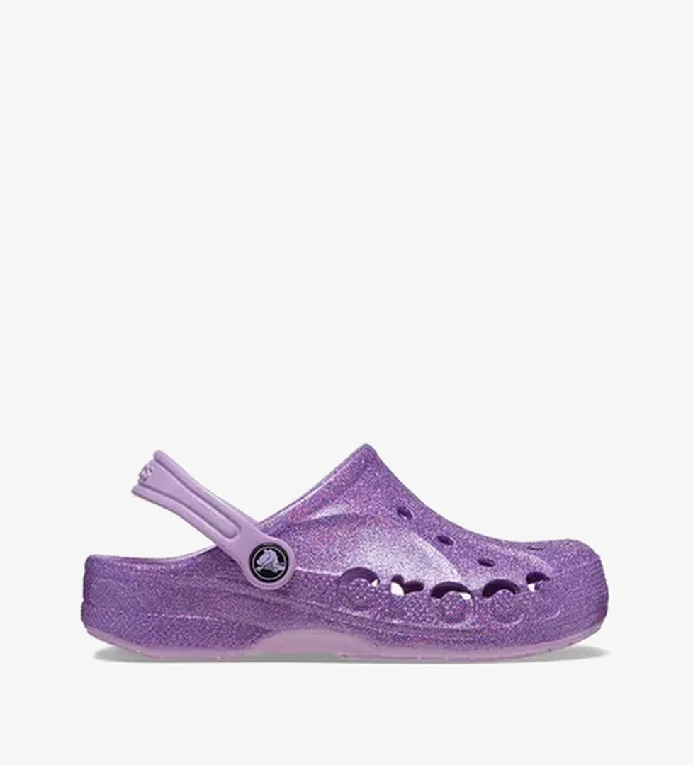 Crocs Crocs Baya Glitter K Çocuk Mor Terlik model görseli