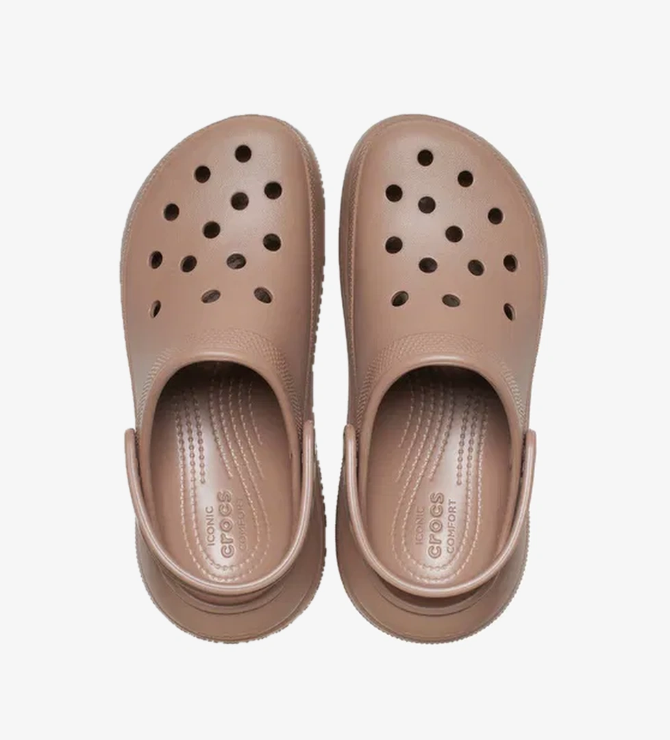 Crocs Classic Crush Kadın Kahverengi Terlik