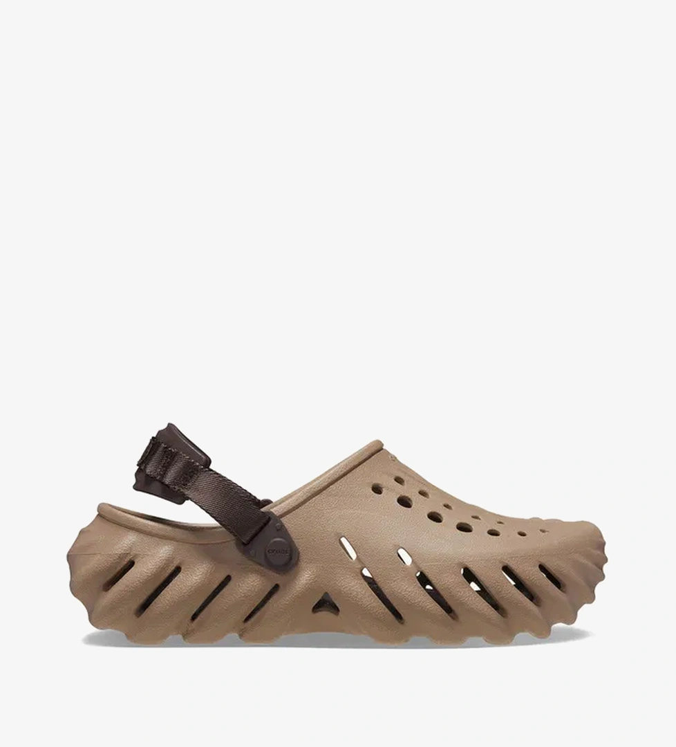 Crocs Echo Unisex Kahverengi Terlik