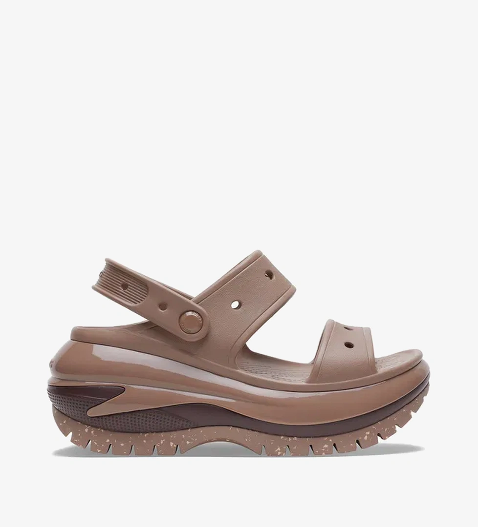 Crocs Classic Mega Crush Sandal Kadın Kahverengi Sandalet