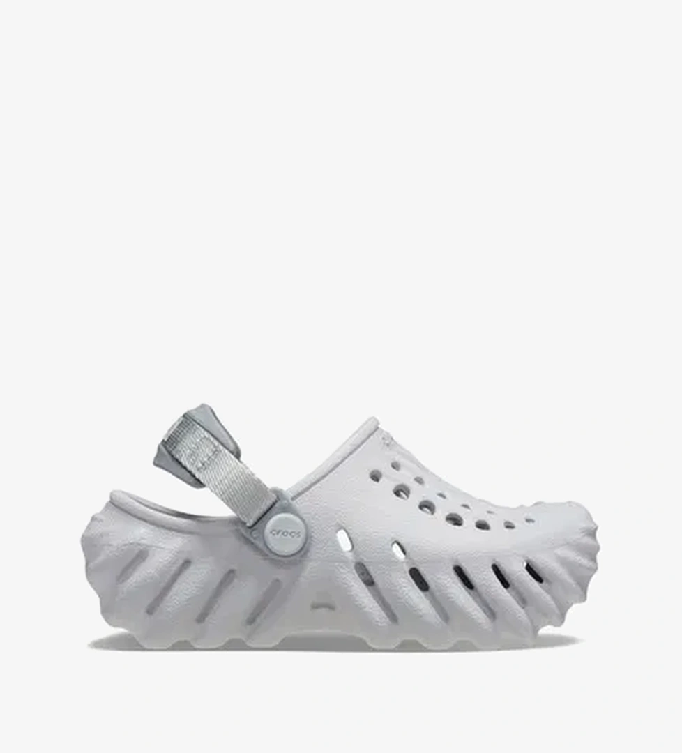 Crocs Echo K Çocuk Gri Terlik - Görsel 1