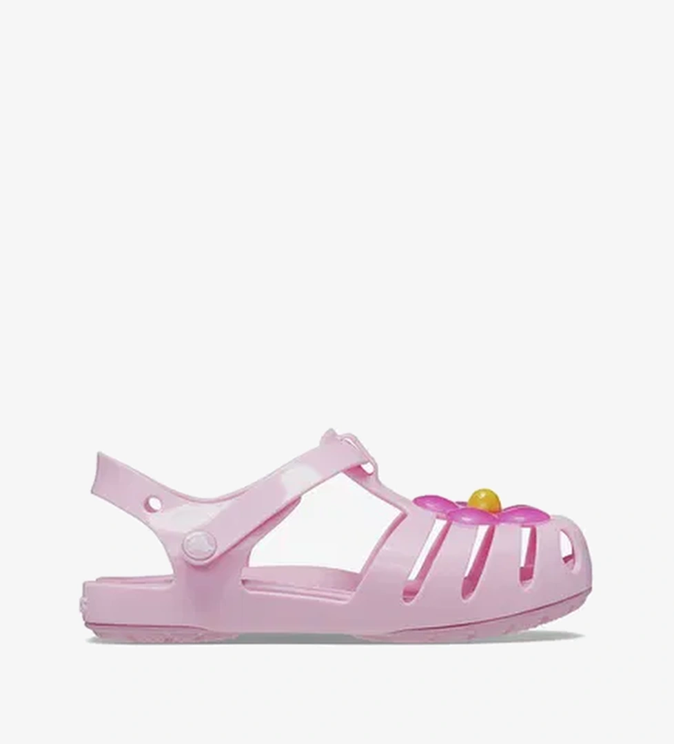 Crocs Isabella Charm T Bebek Pembe Sandalet