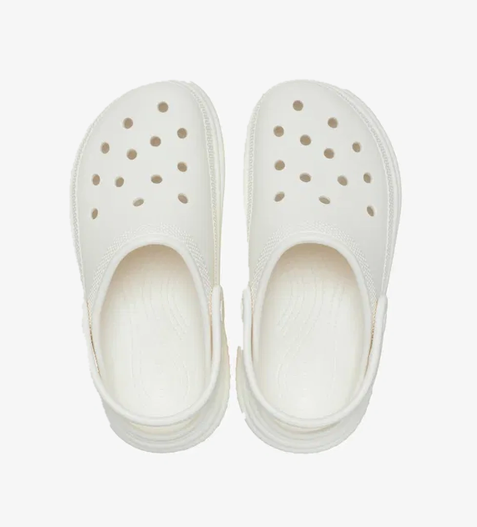 Crocs Stomp Kadın Beyaz Terlik - Görsel 1