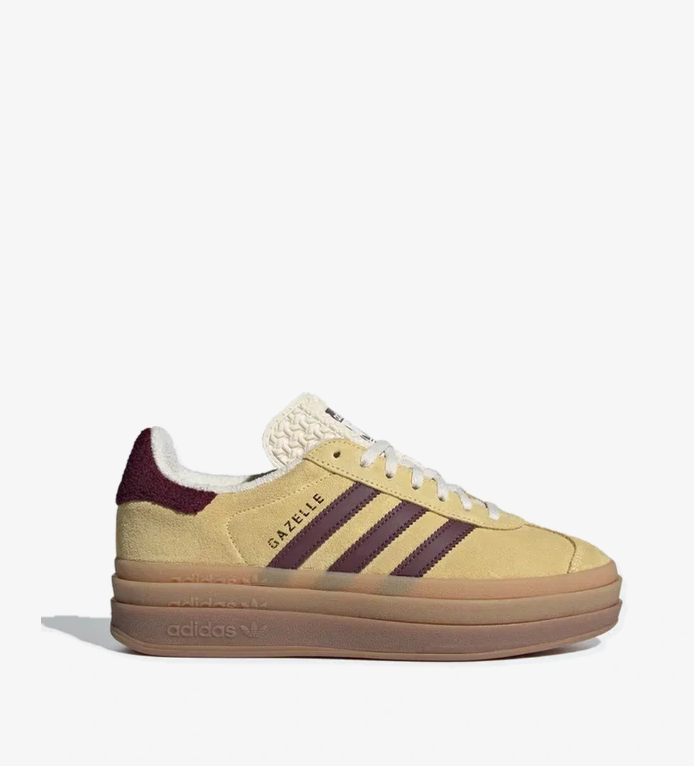 Adidas Adidas Originals Gazelle Bold Unisex Sneaker Sarı Spor Ayakkabı model görseli