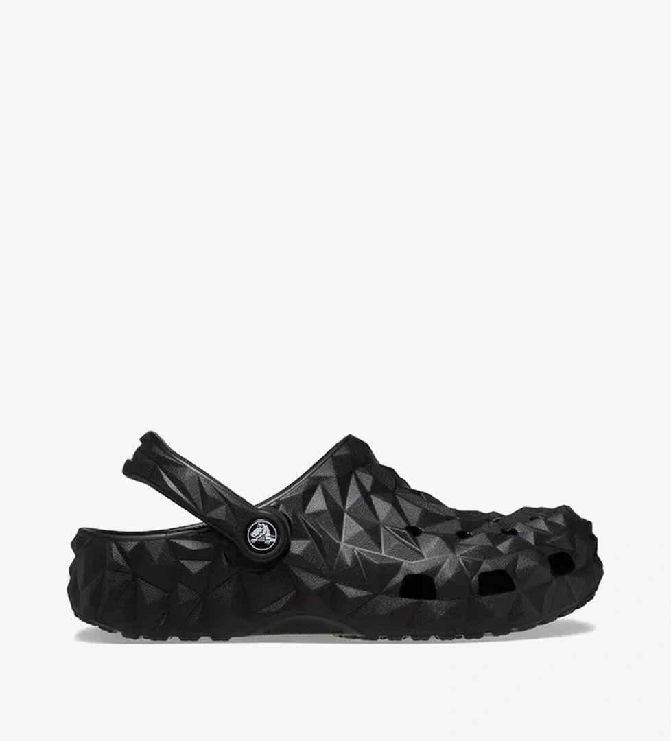 Crocs Classic Geometric Unisex Siyah Terlik - Görsel 1