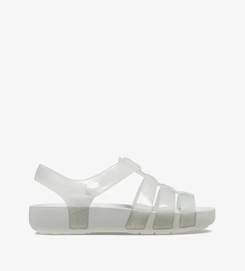 Crocs Isabella Glitter K Çocuk Gri Sandalet