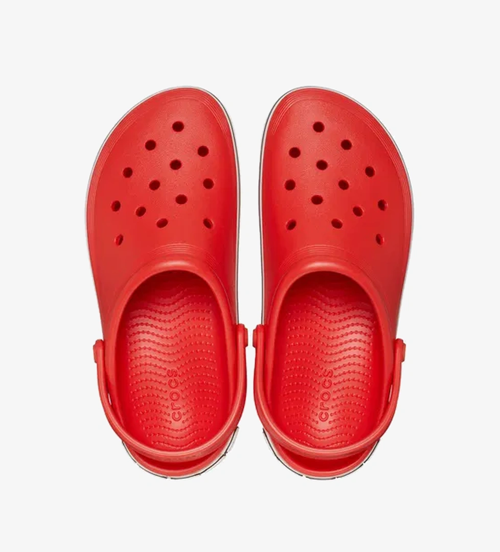Crocs Off Court Logo Unisex Kırmızı Terlik