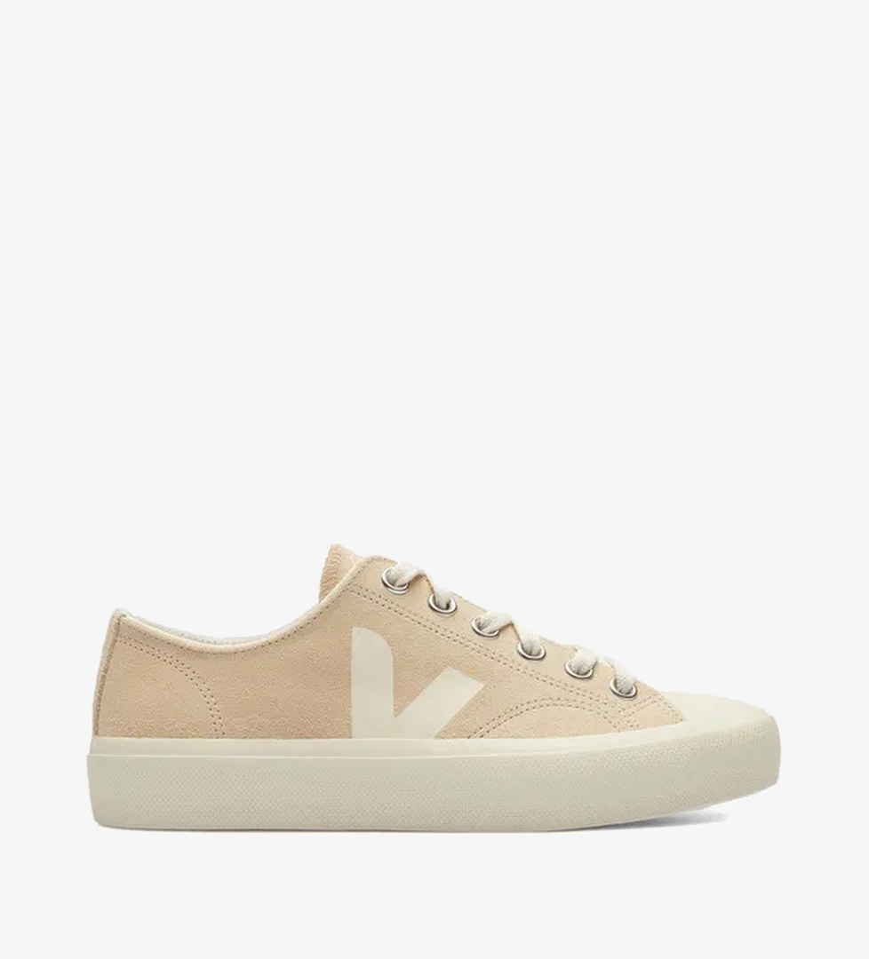 Veja Veja Wata II Low Suede Kadın Krem Sneaker model görseli