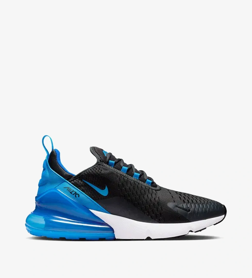 Nike Air Max 270 Erkek Siyah Spor Ayakkabı - Görsel 1