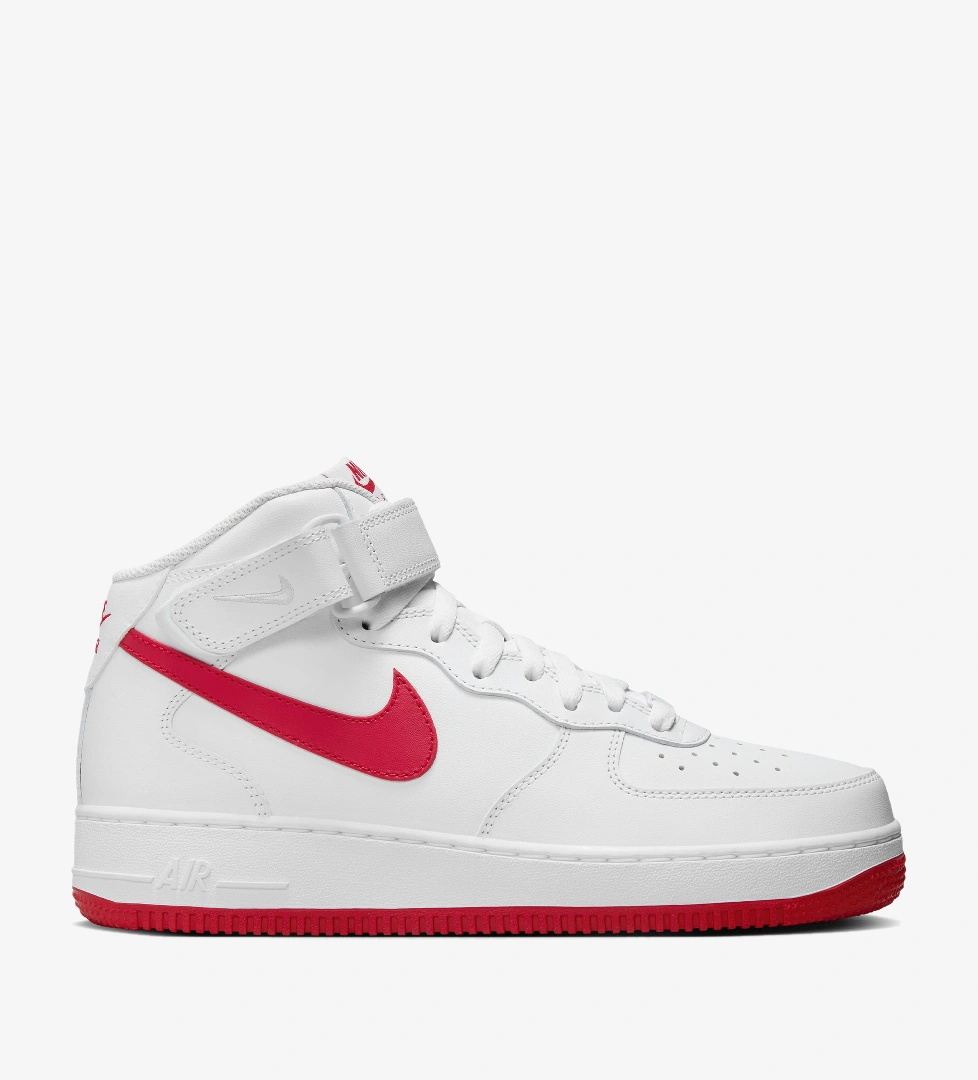 Nike Nike Air Force 1 07 Mid Kadın Beyaz Sneaker model görseli