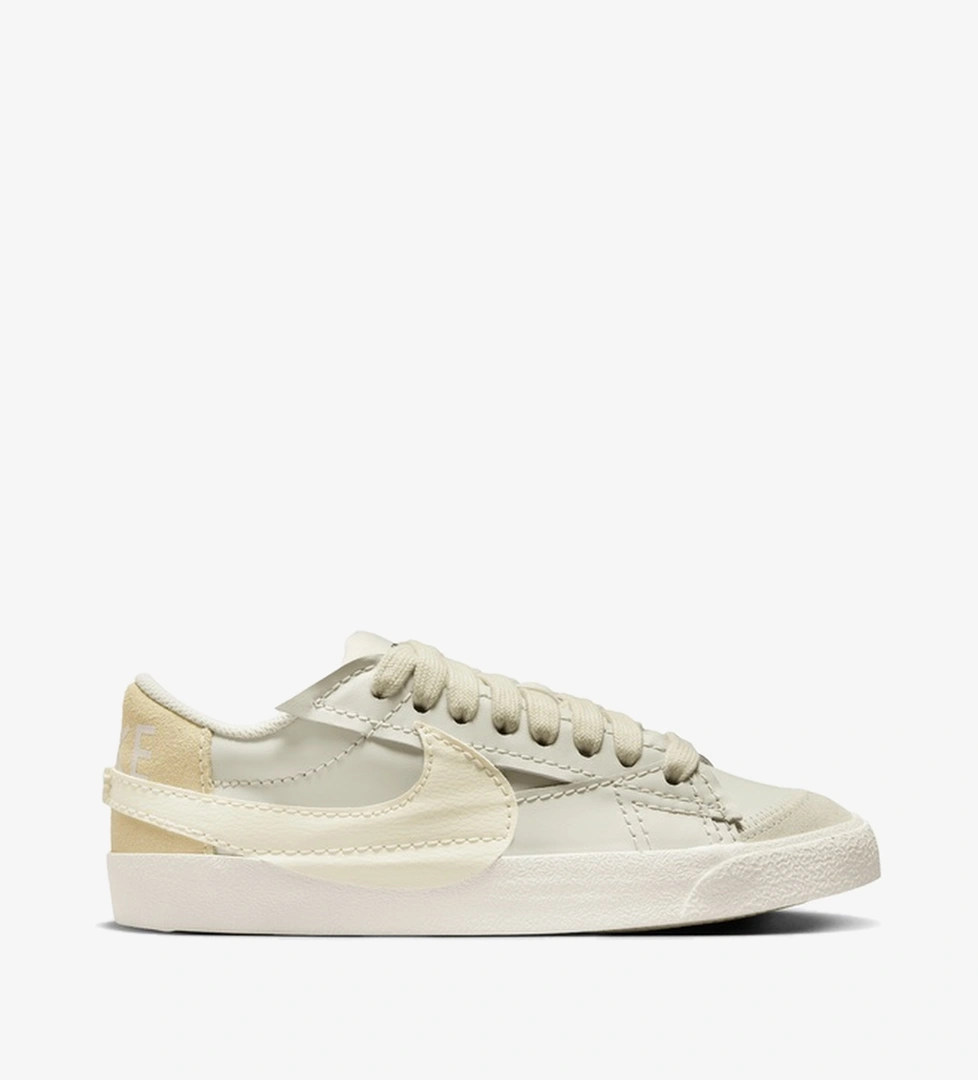 Nike Nike Blazer Low 77 Jumbo Kadın Krem Spor Ayakkabı Sneaker | Occasion Krem - 1. görsel