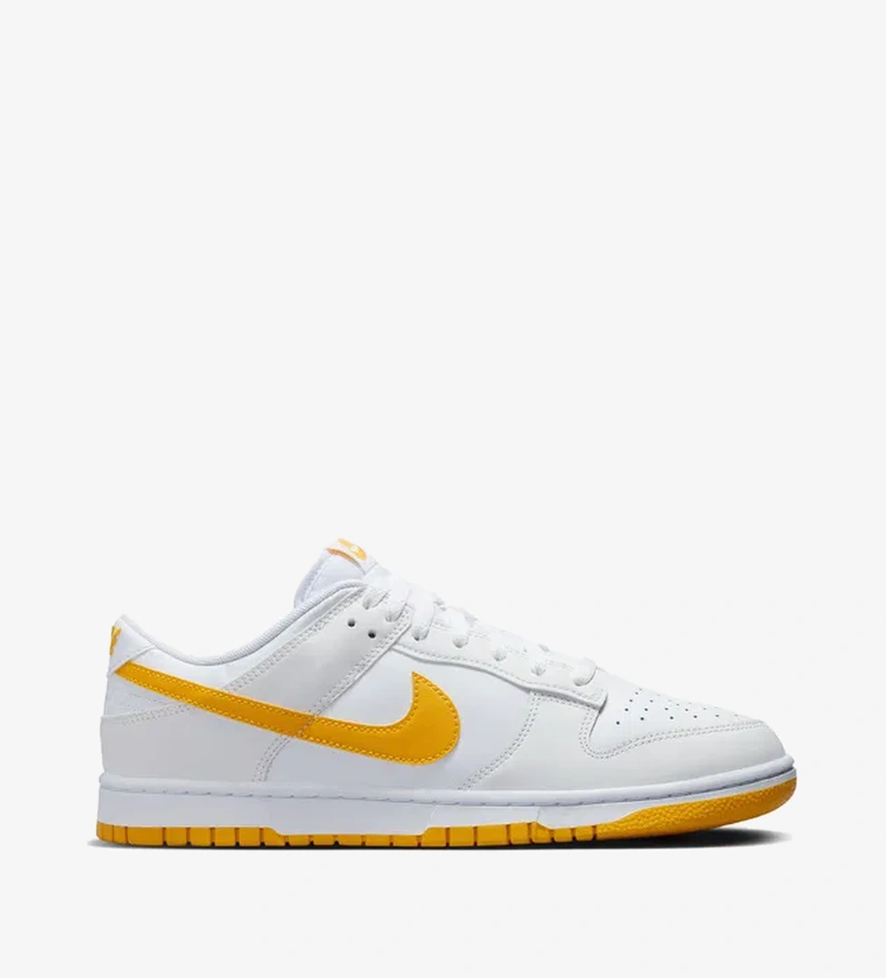 Nike Dunk Low Retro Erkek Beyaz Sneaker