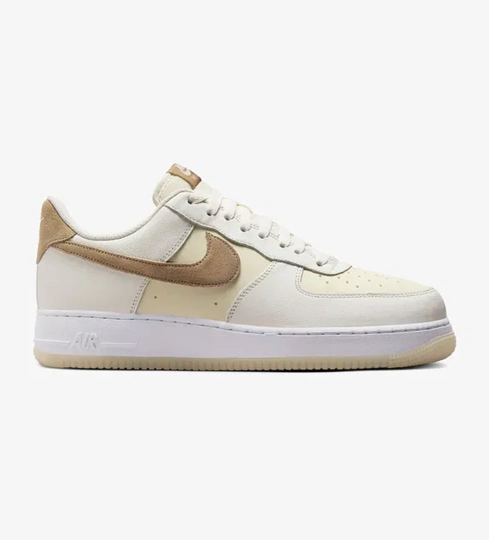 Nike Air Force 1 07 LV8 Erkek Bej Sneaker - Görsel 1