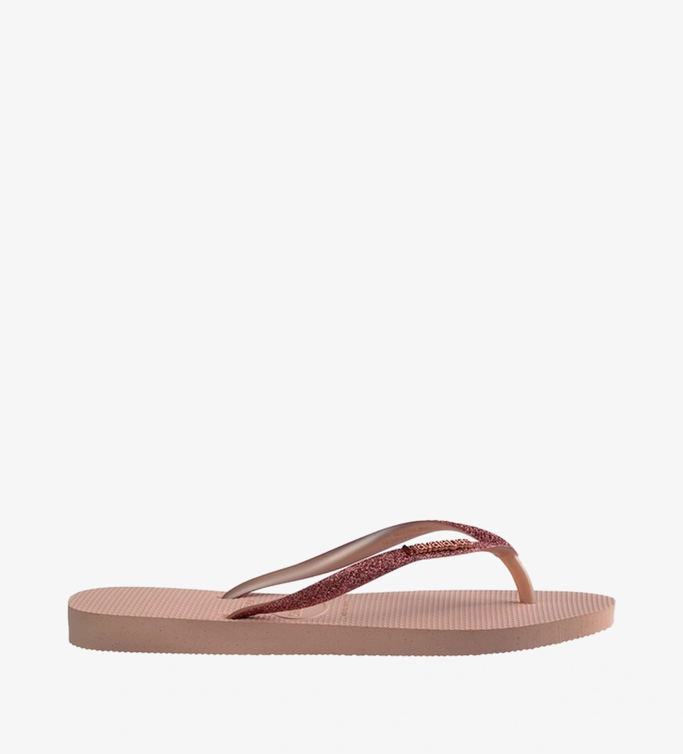 Havaianas Havaianas Slim Glitter Kadın Pembe Terlik Occasion'da! Pembe - 1. görsel