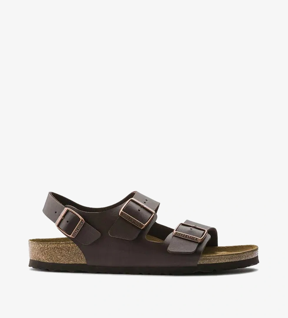 Birkenstock Milano Bf Erkek Kahverengi Sandalet