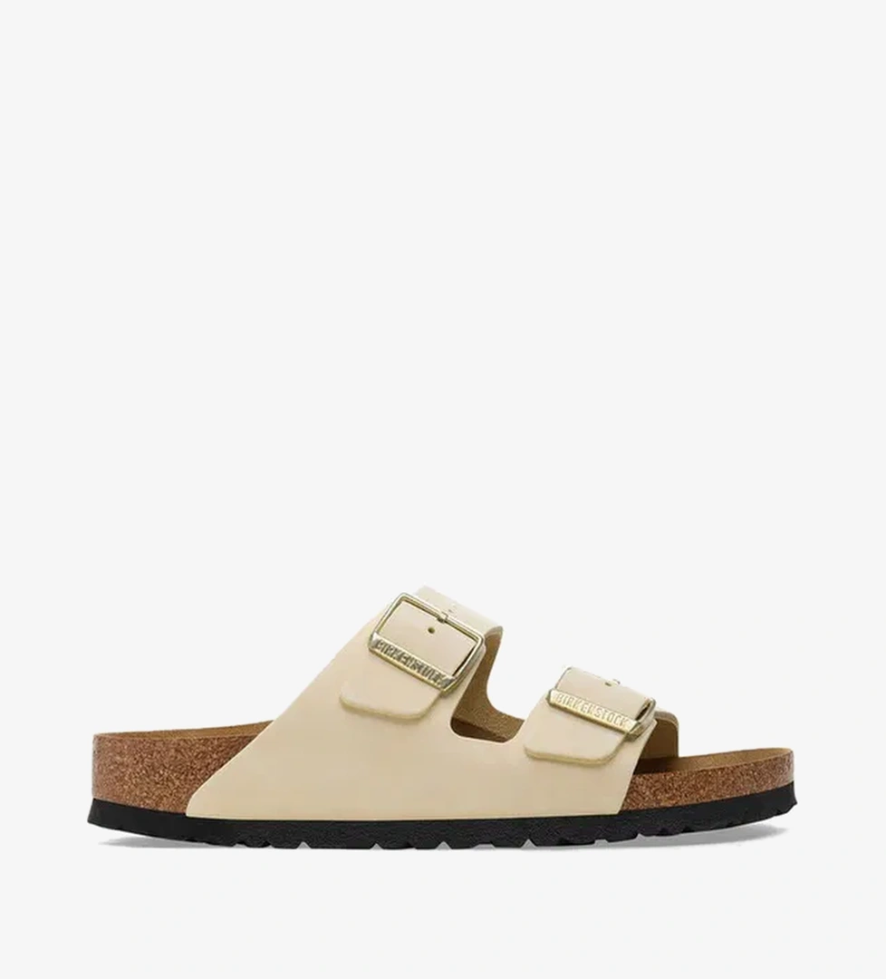 Birkenstock Arizona Nu Kadın Krem Terlik - Görsel 1