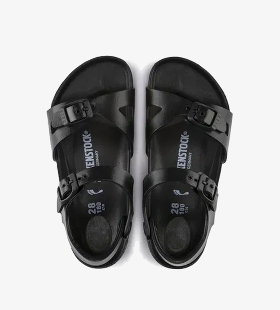 Birkenstock Rio Eva Bebek Siyah Sandalet