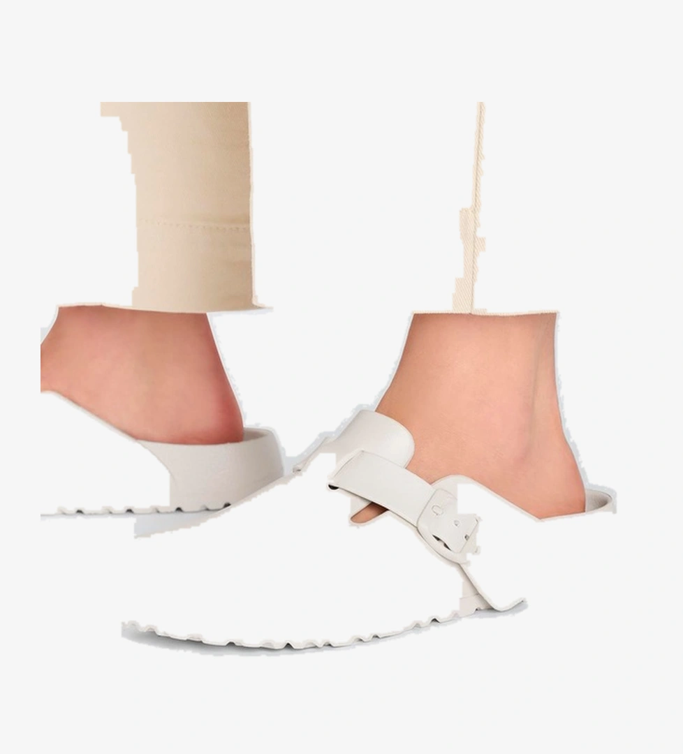 Birkenstock Birkenstock Boston Eva Kadın Krem Terlik Occasion'da! Krem - 1. görsel