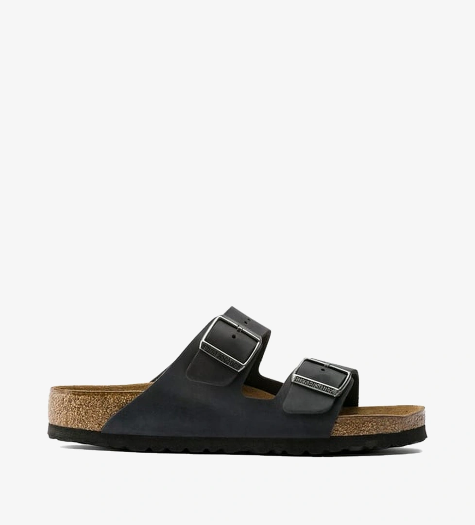 Birkenstock Birkenstock Arizona Sfb Leoi Unisex Siyah Terlik Occasion'da! Siyah - 1. görsel