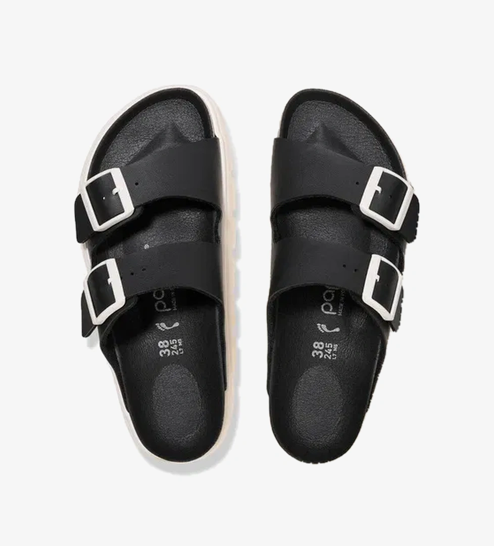 Birkenstock Arizona Chunky Bf Kadın Siyah Terlik - Görsel 1