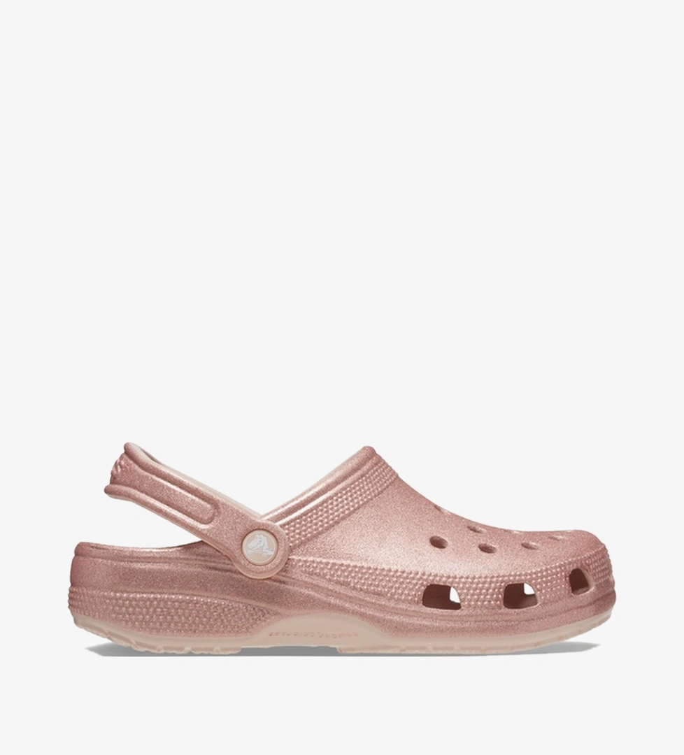 Crocs Classic Glitter Clog Unisex Pembe Terlik