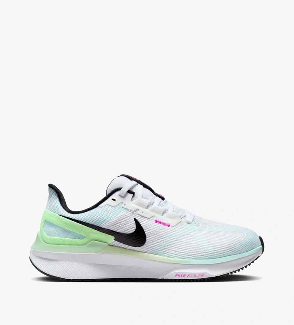 Nike Nike Zoom Structure 25 Kadın Beyaz Koşu Ayakkabısı model görseli