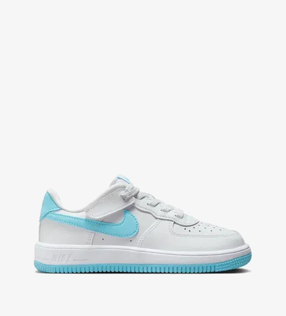Nike Nike Force 1 Low EasyOn Çocuk Beyaz Spor Ayakkabı Sneaker | Occasion Beyaz - 1. görsel