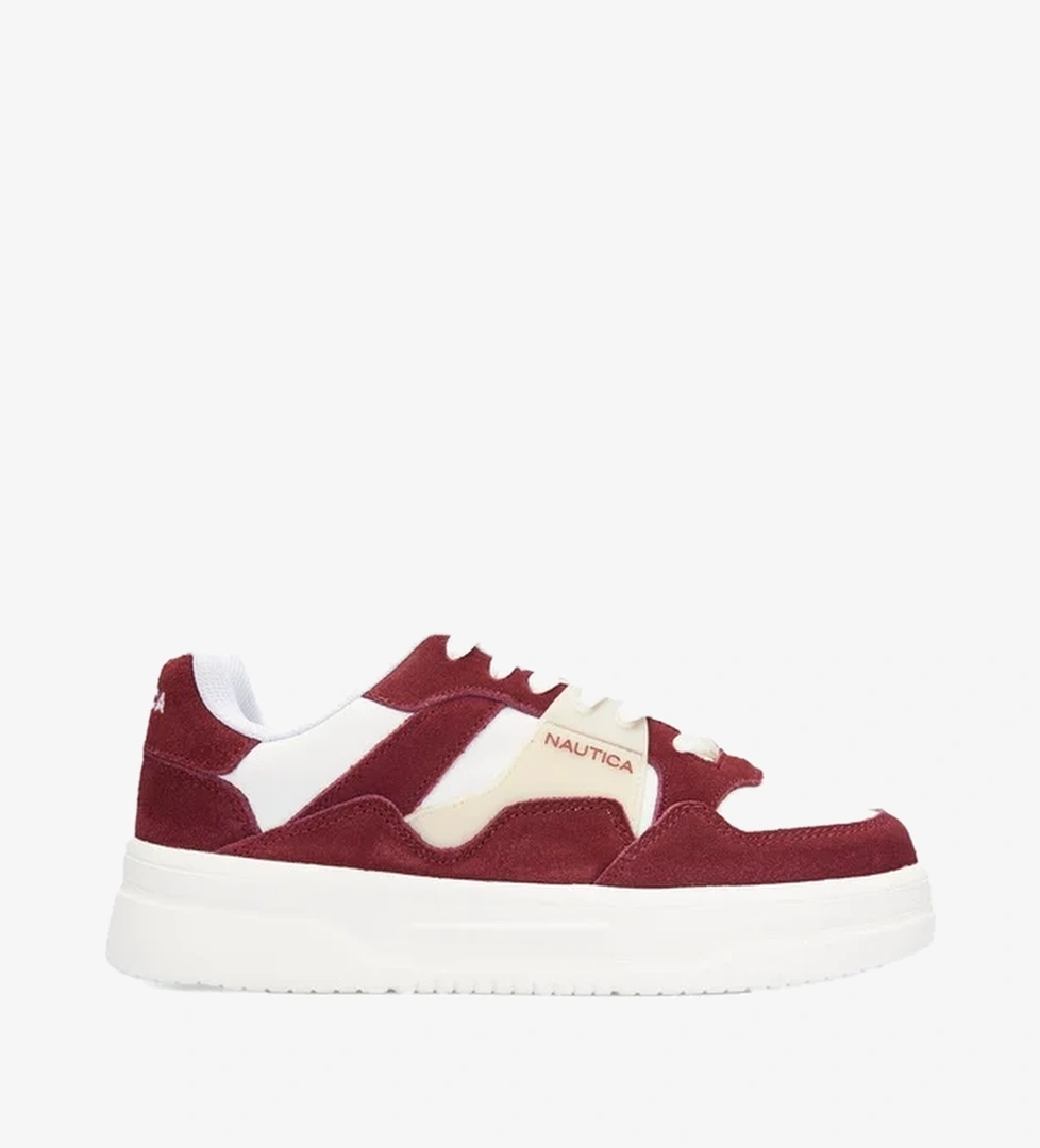 Nautica Kadın Bordo Sneaker