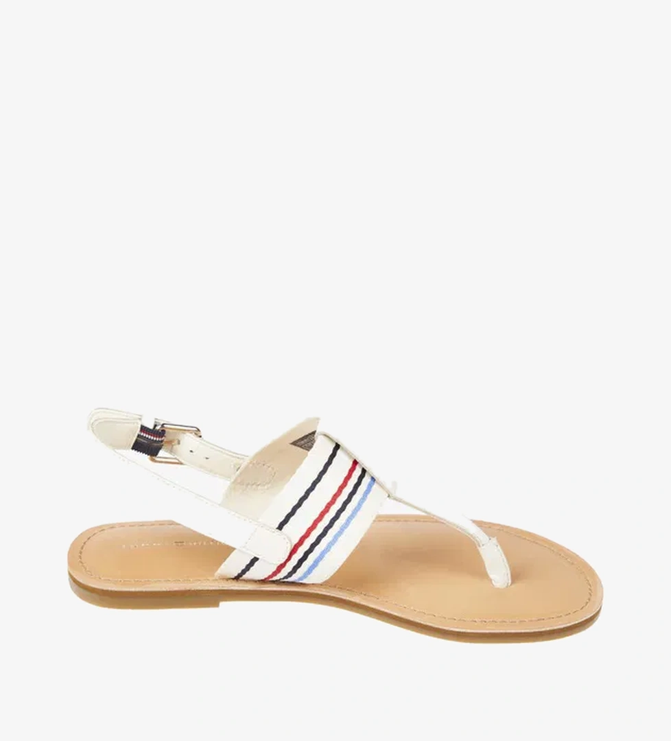 Tommy Hilfiger Tommy Hilfiger Flatipes Kadın Bej Sandalet model görseli