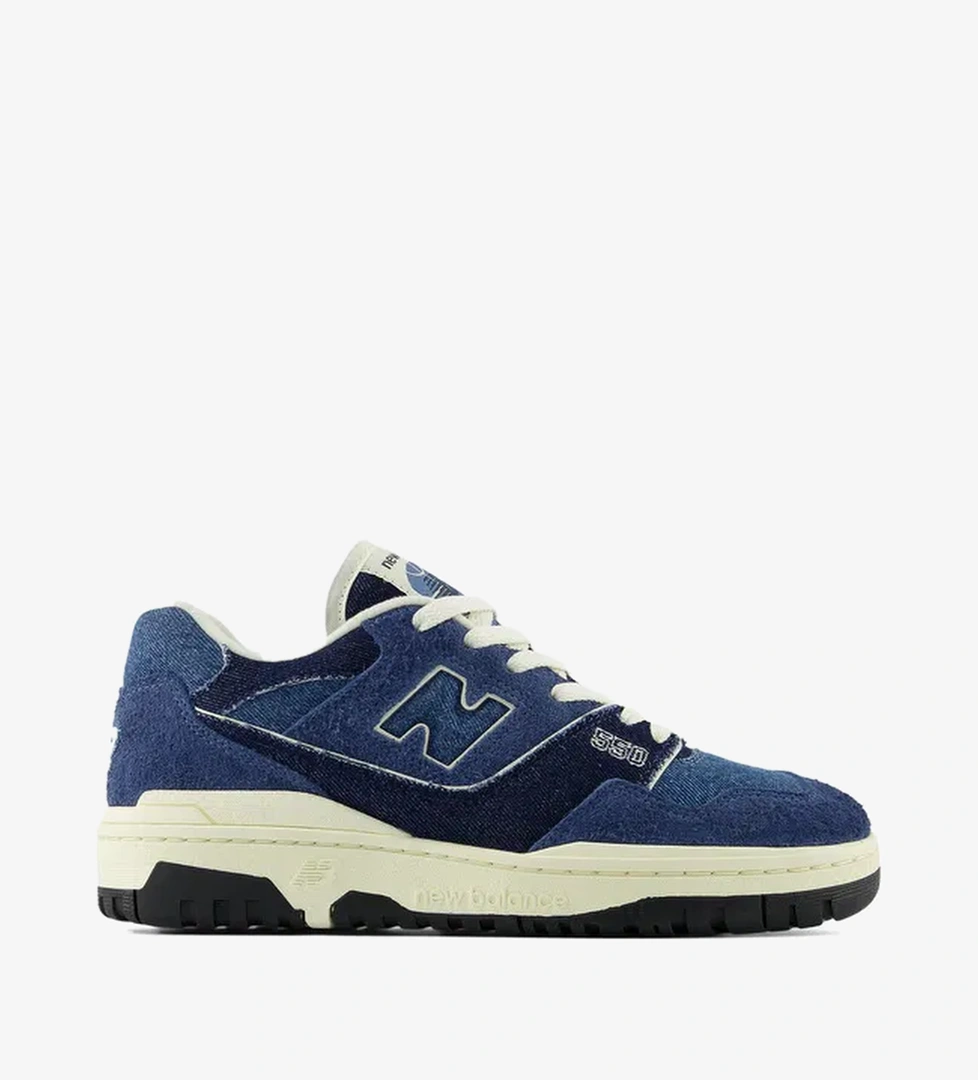New Balance 550 Kadın Lacivert Spor Ayakkabı - Görsel 1
