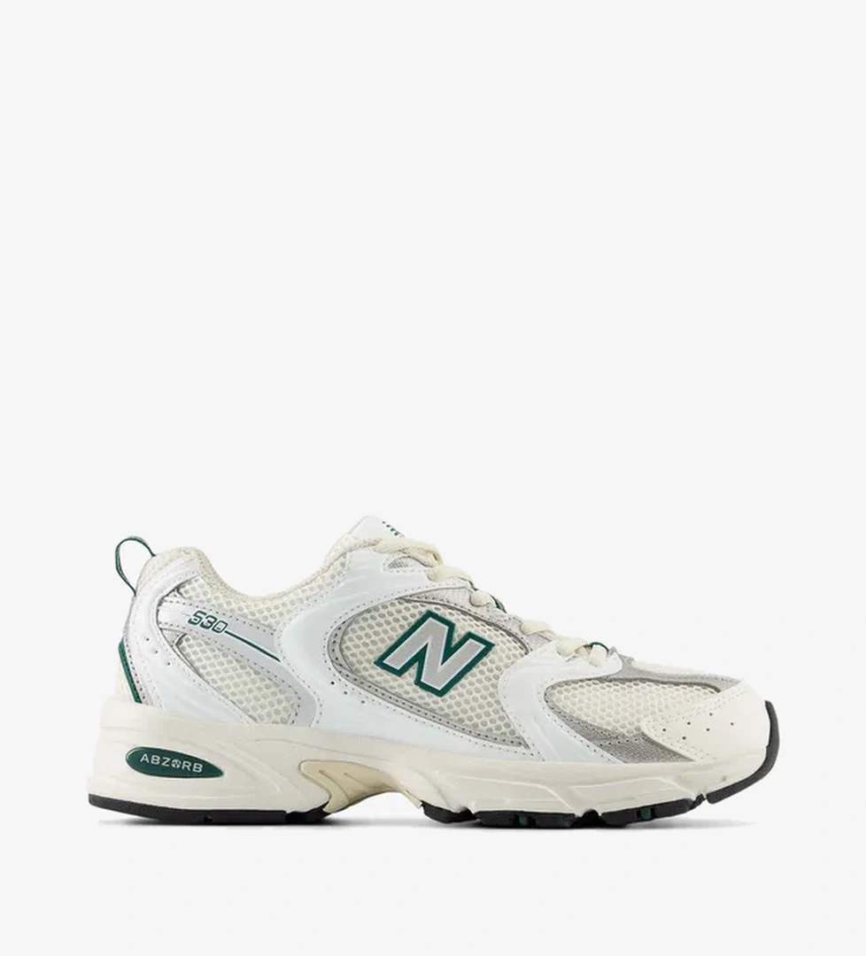 New Balance 530 Unisex Yeşil Krem Spor Ayakkabı