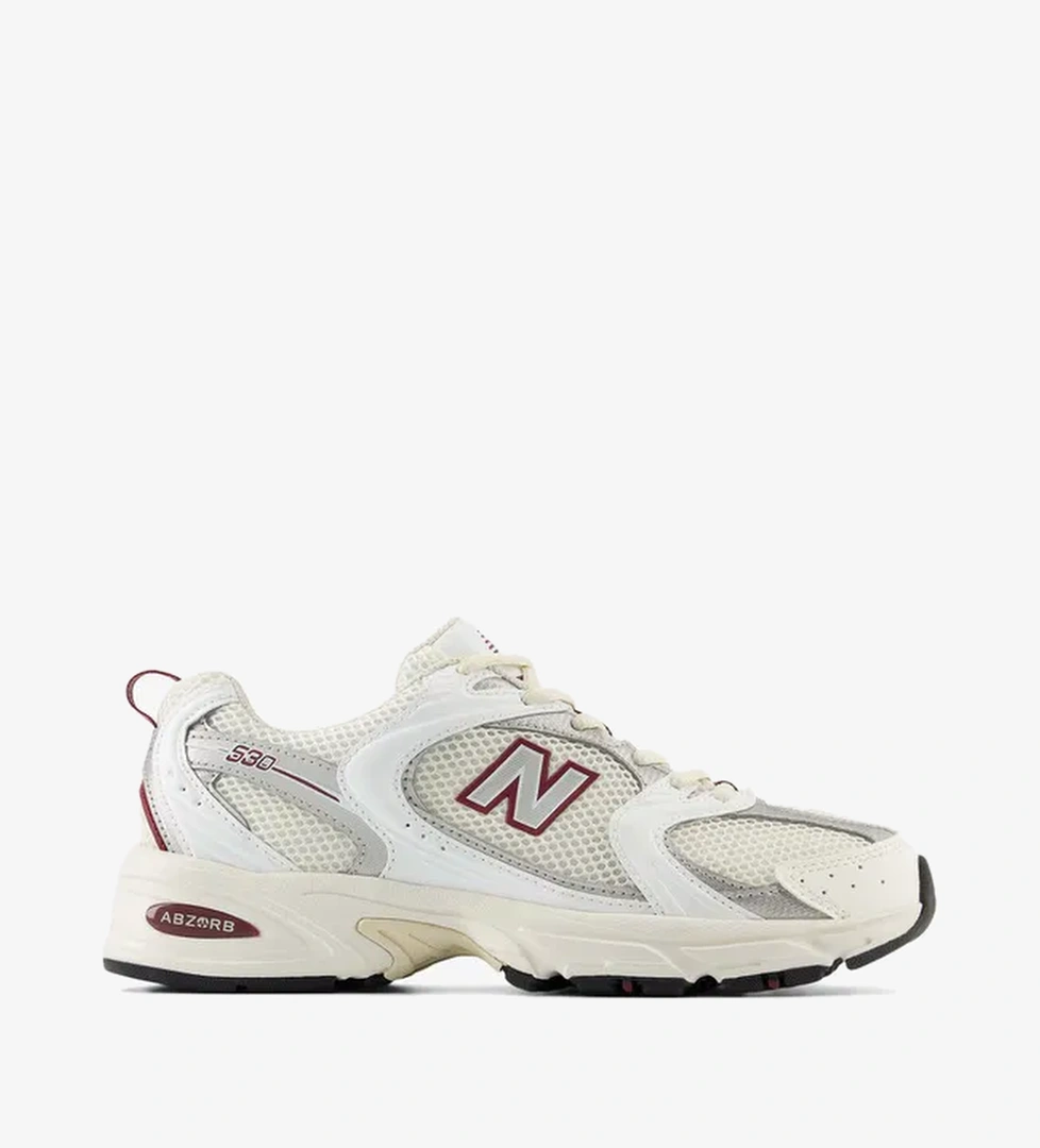 New Balance 530 Unisex Krem Spor Ayakkabı - Görsel 1