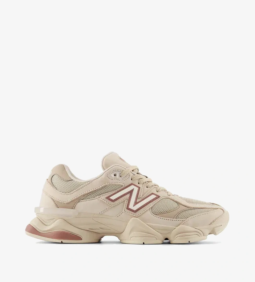 New Balance 9060 Unisex Bej Spor Ayakkabı - Görsel 1