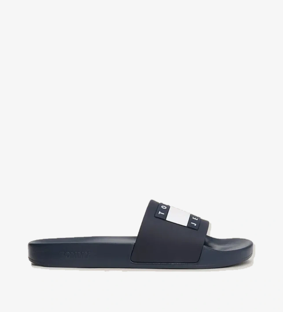Tommy Hilfiger Tommy Jeans Jeans Pool Slide Erkek Lacivert Terlik model görseli