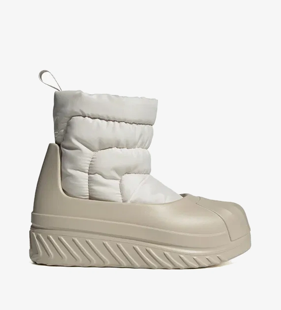 adidas Adifom Superstar Winter Boot W Kadın Bej Spor Ayakkabı - Görsel 1