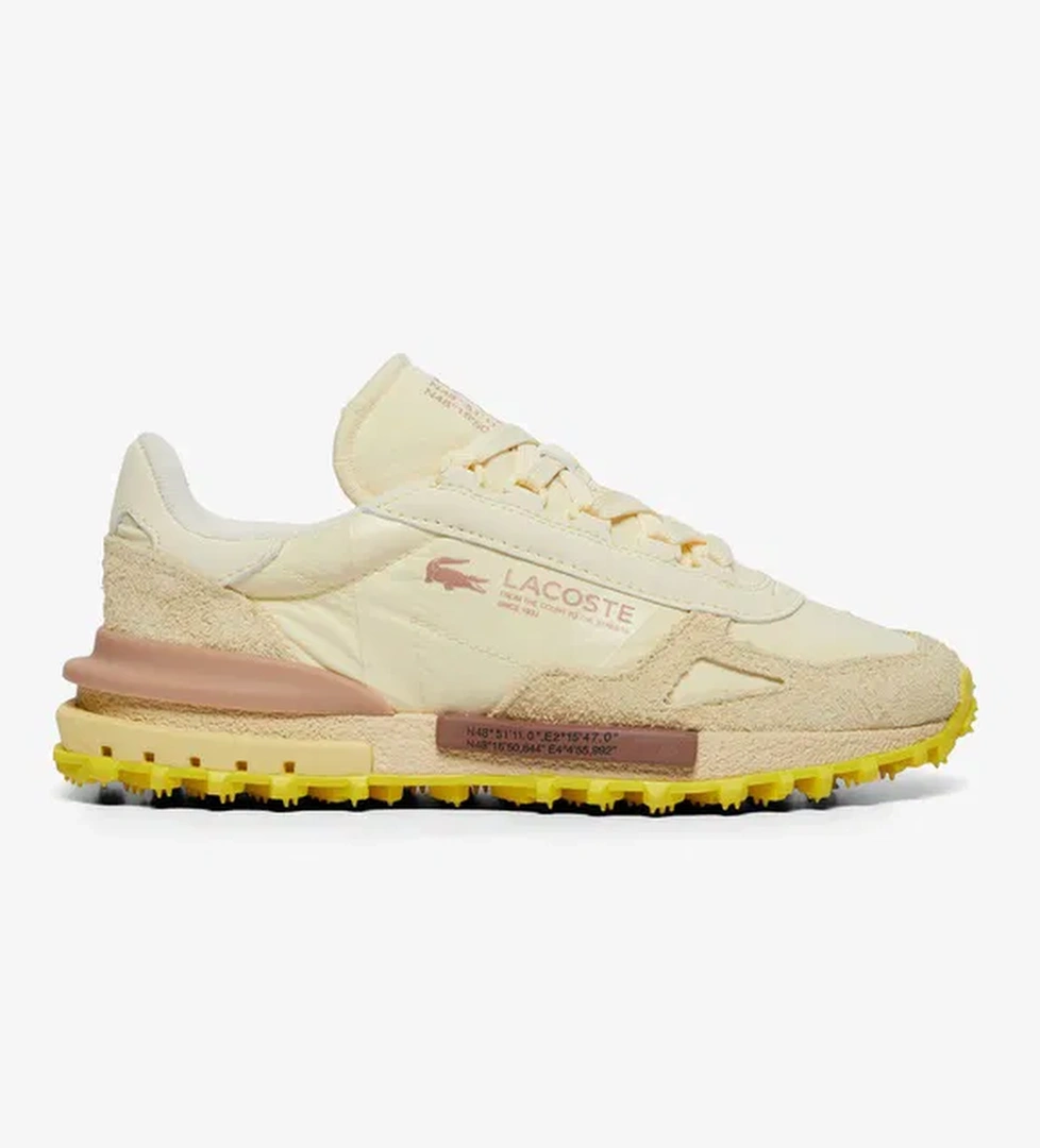 Lacoste Elite Active Kadın Bej Sneaker - Görsel 1