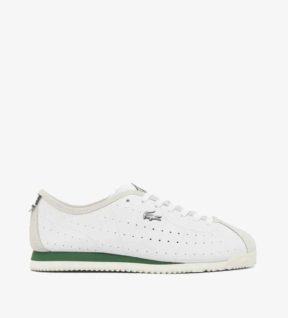 Lacoste Club Low Leather Erkek Beyaz Sneaker - Görsel 1