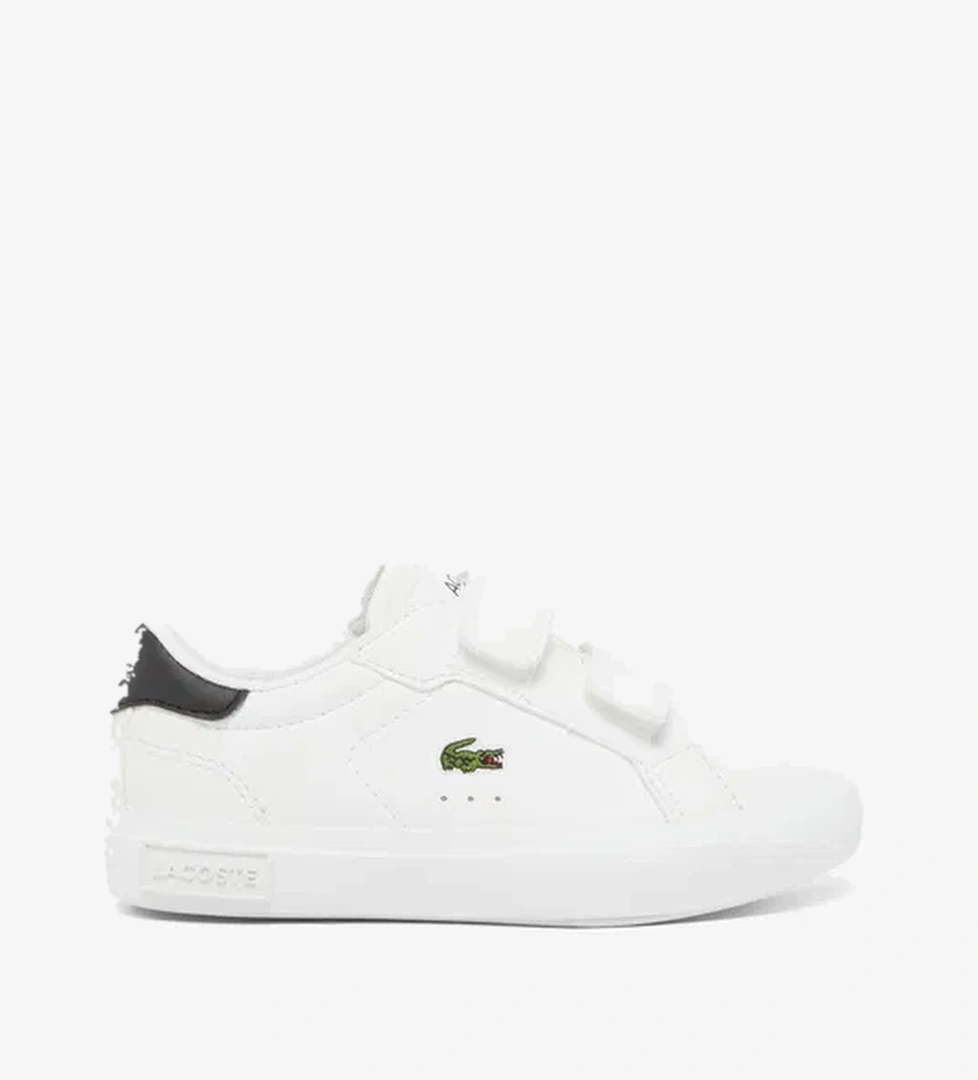 Lacoste Powercourt Bebek Beyaz Spor Ayakkabı - Görsel 1